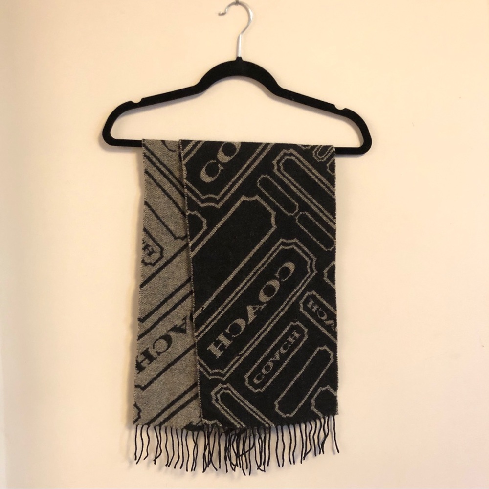 Coach Winter Wool Scarf